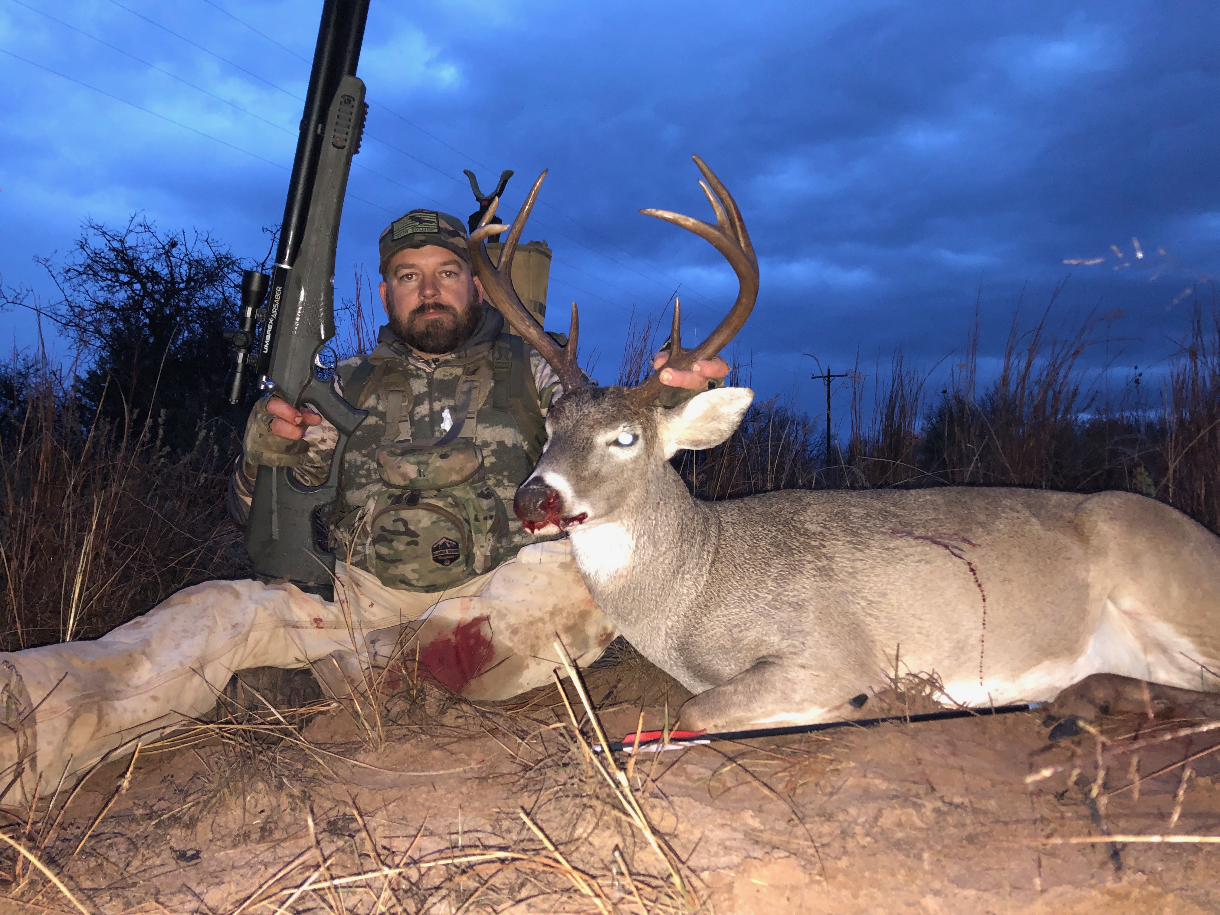 Steve Criner with Umarex AirSaber and Buck
